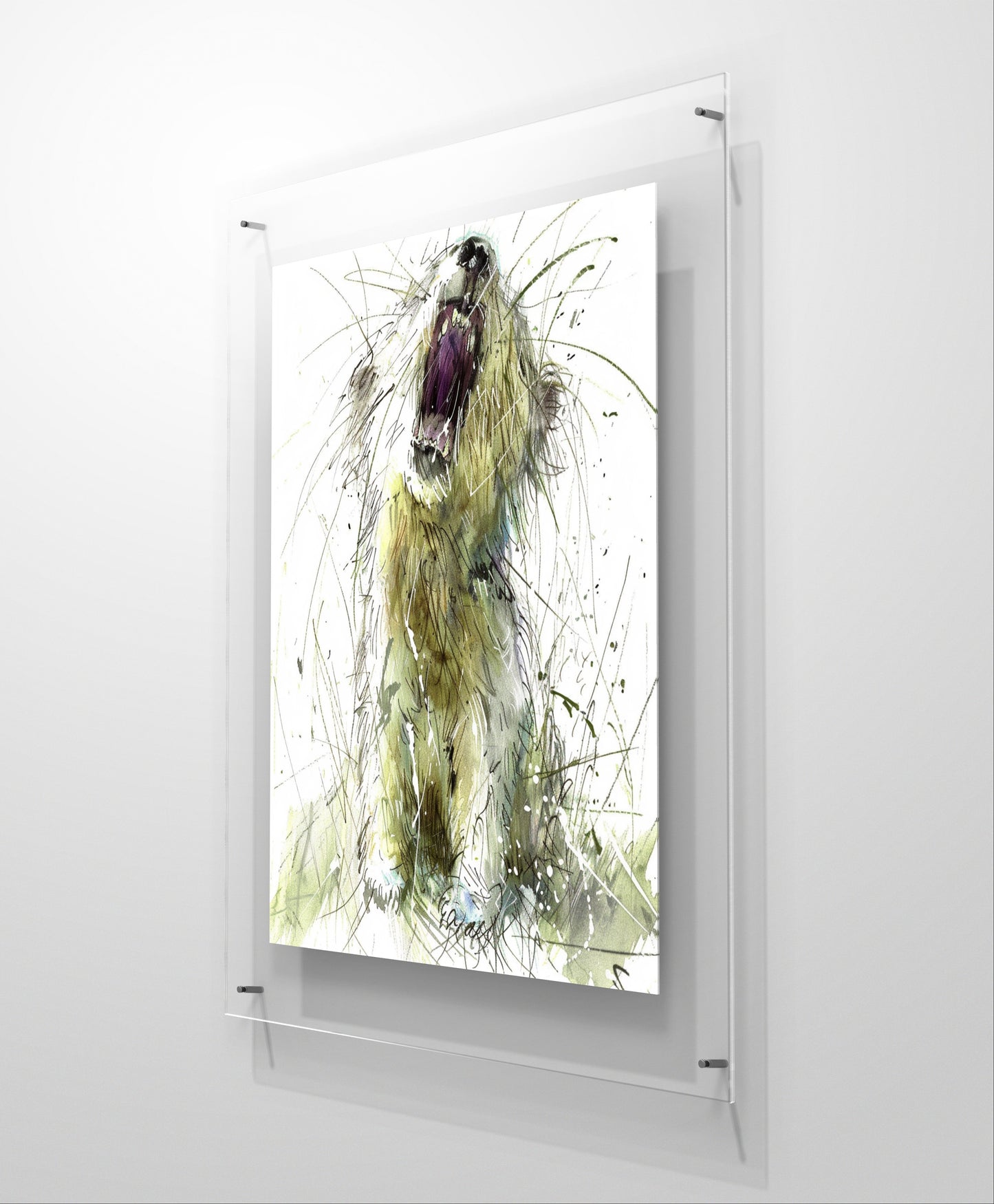 'Miss You' Garden Wall Art