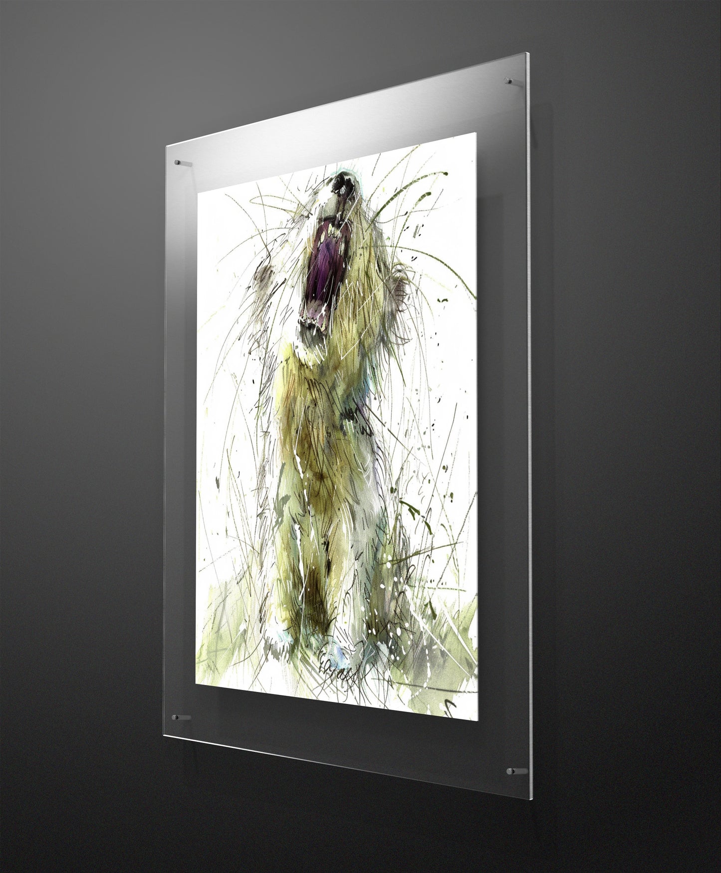 'Miss You' Garden Wall Art