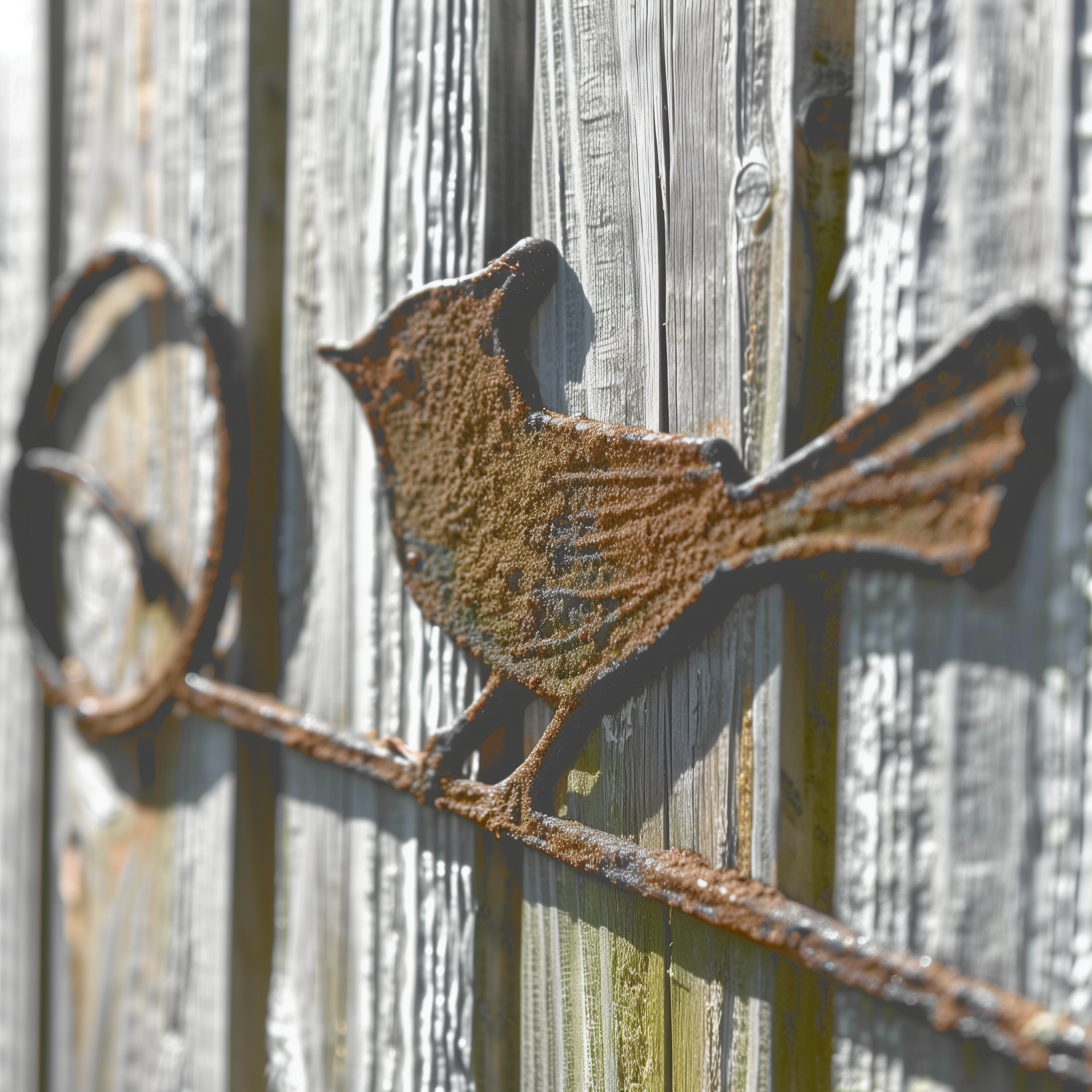 Rustic Fence Decor
