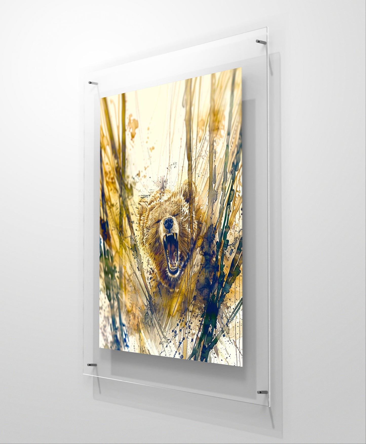 Bad Girl Bear Garden Wall Art