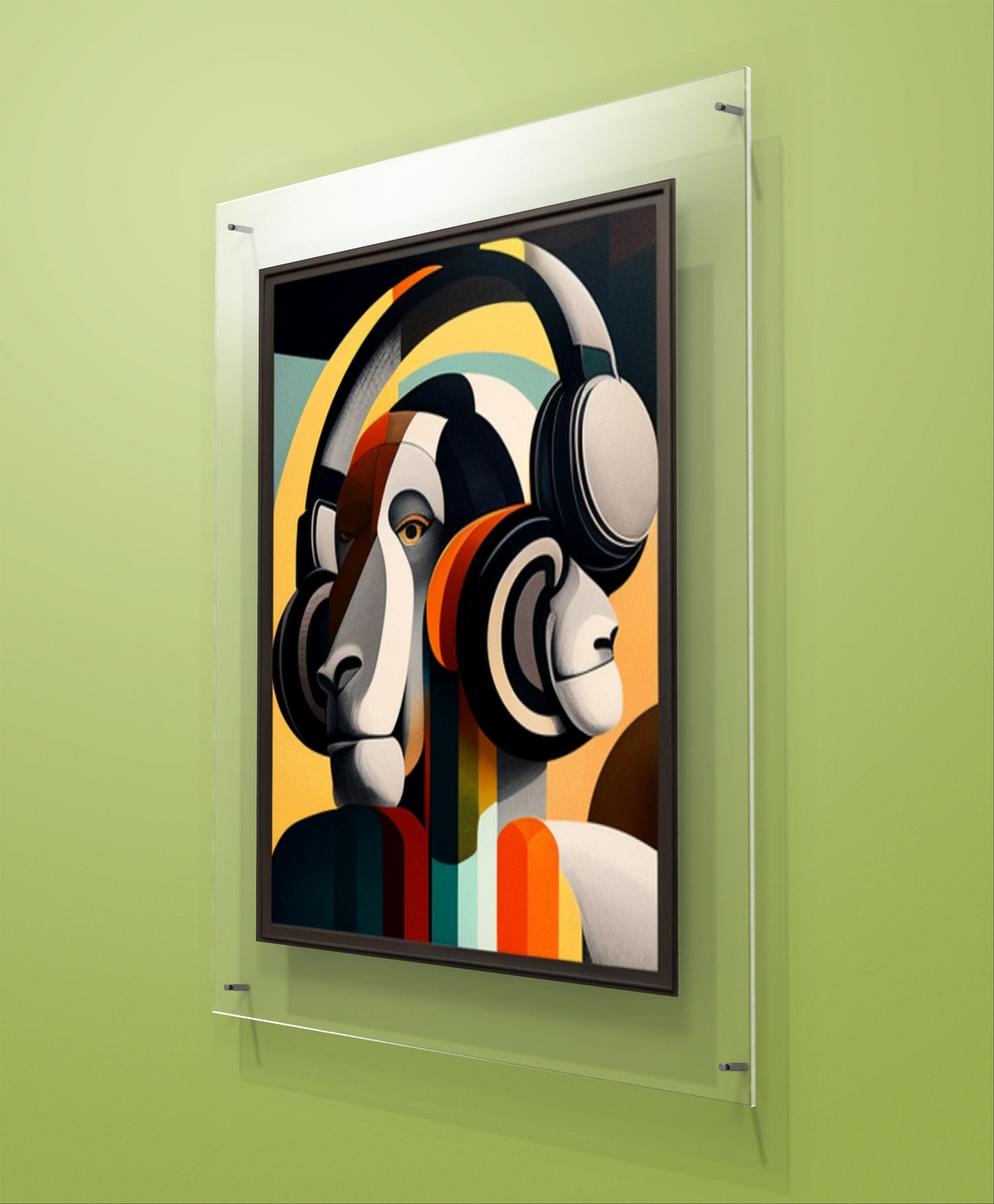 Garden wall art 'I am Baboon '