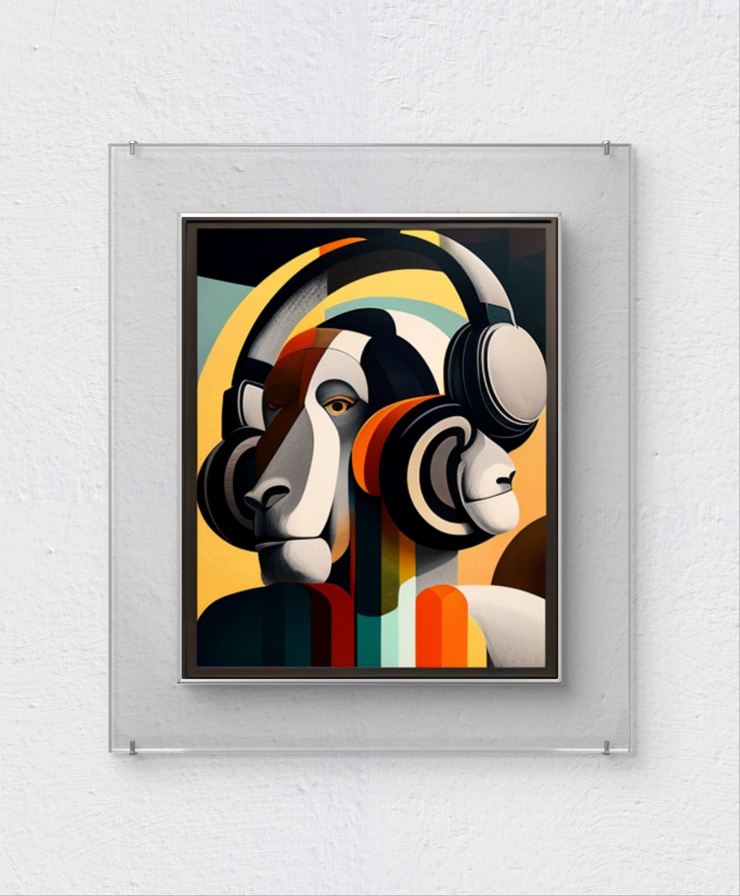 Garden wall art 'I am Baboon '