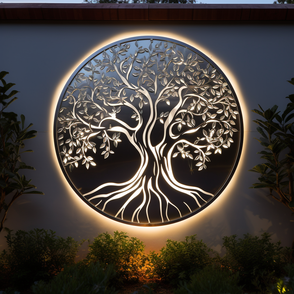 Bespoke Metal Garden Wall Art - Custom Designs for Your Garden