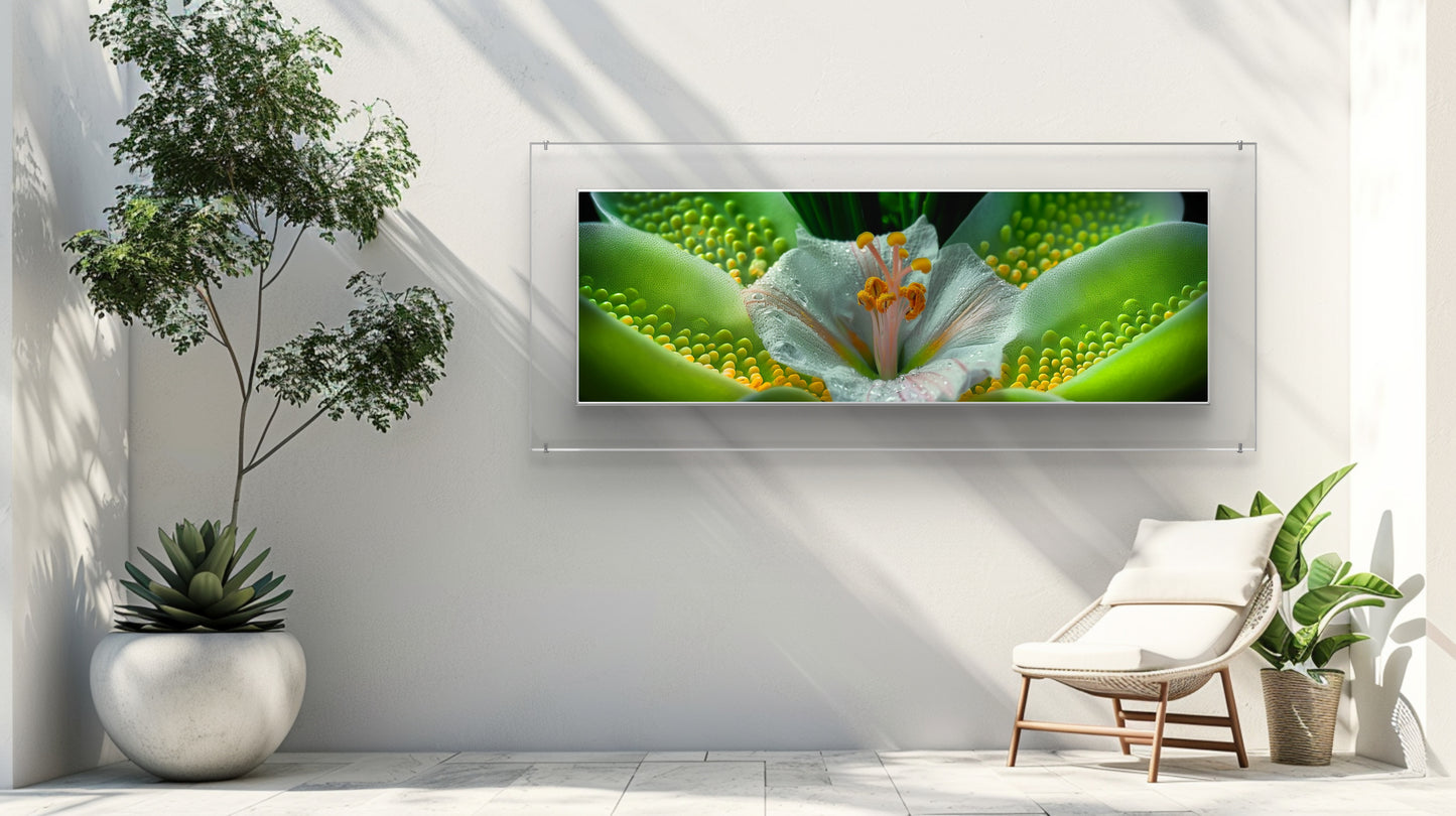Horizontal Flower Wall Art
