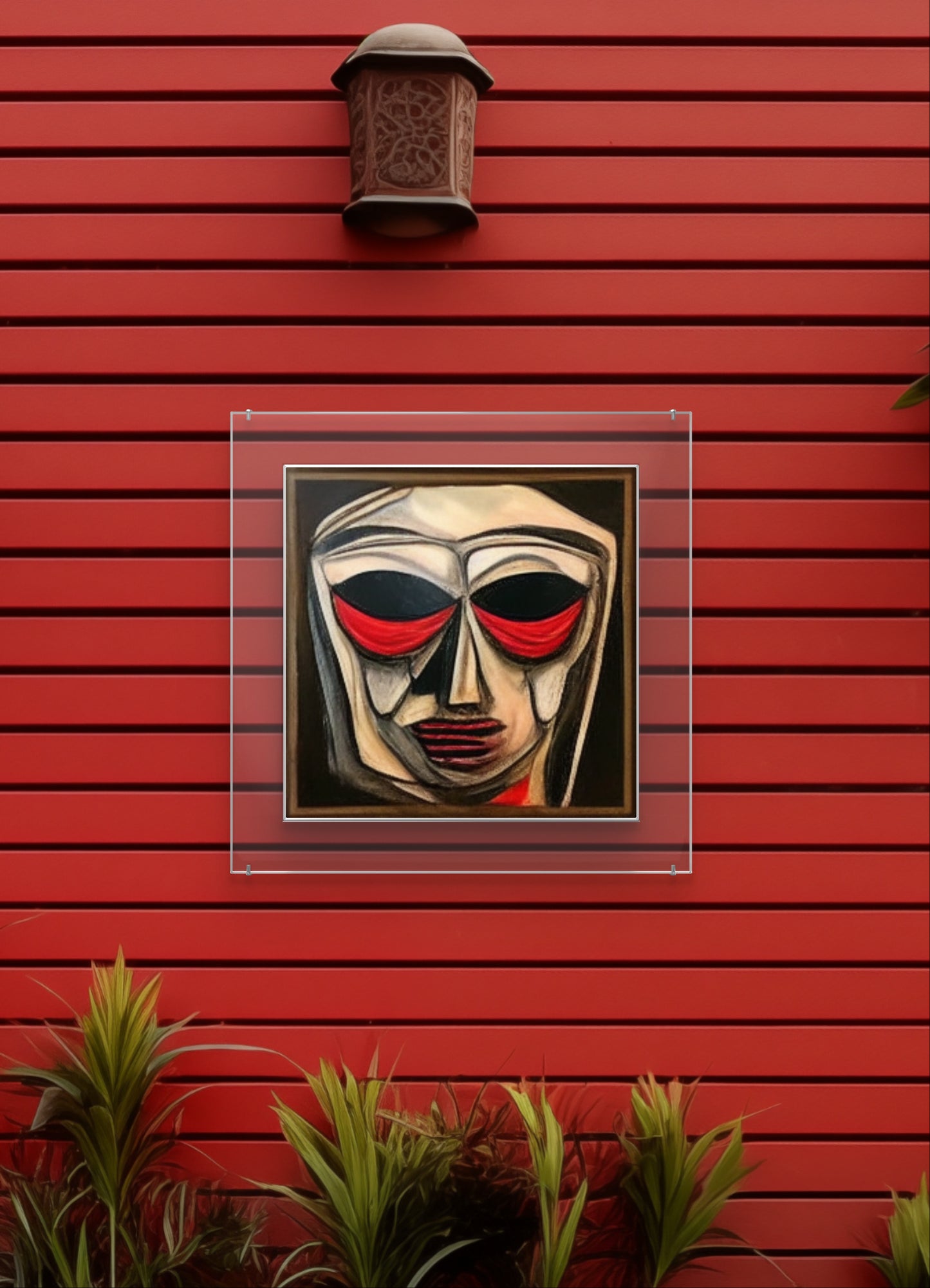 Beauty in The Eyes Garden Wall Art
