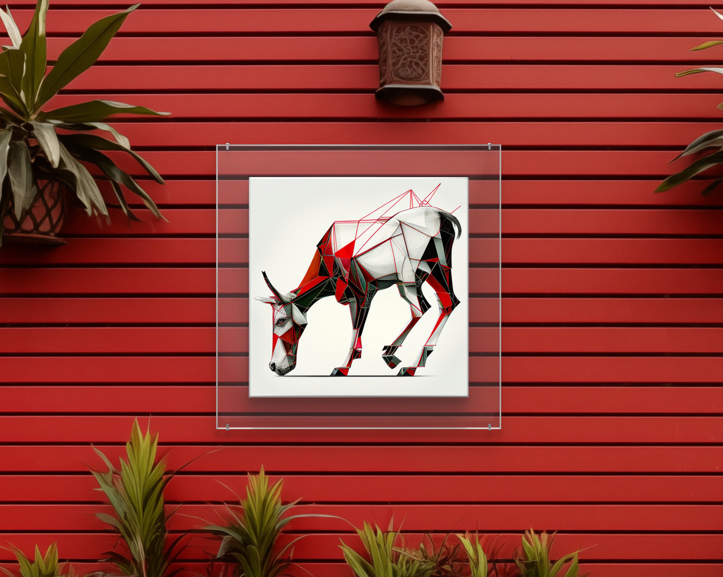 Horse Garden Wall Art