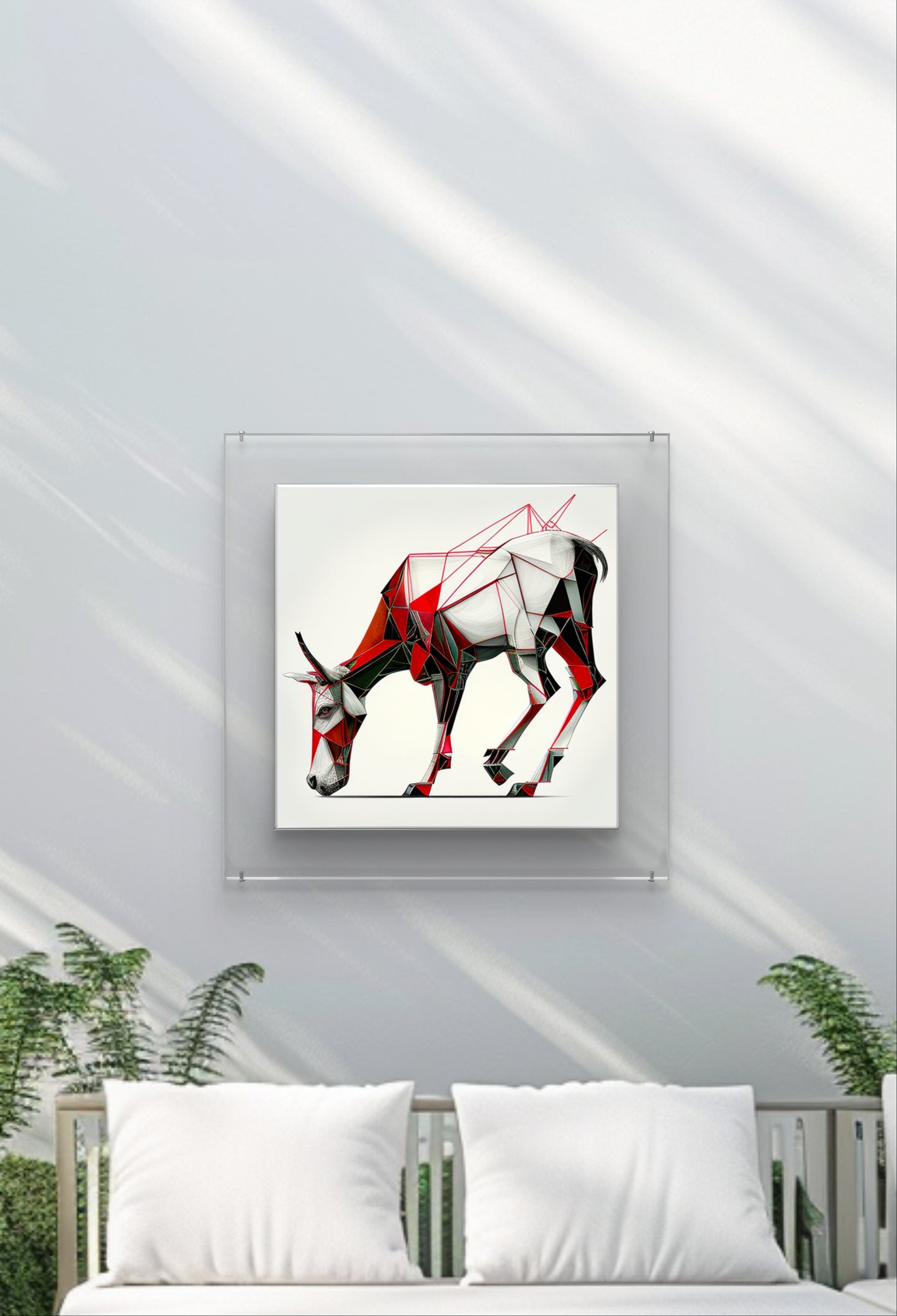 Horse Garden Wall Art