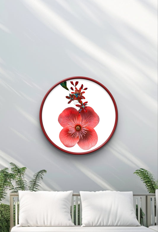 Plain Flower Garden Wall Art