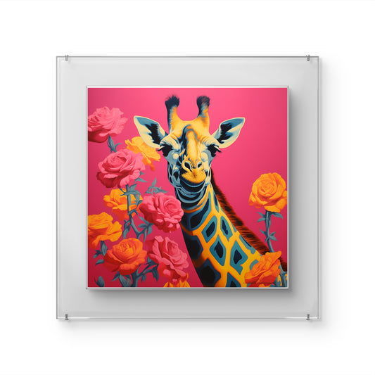 Giraffe Garden Wall Art