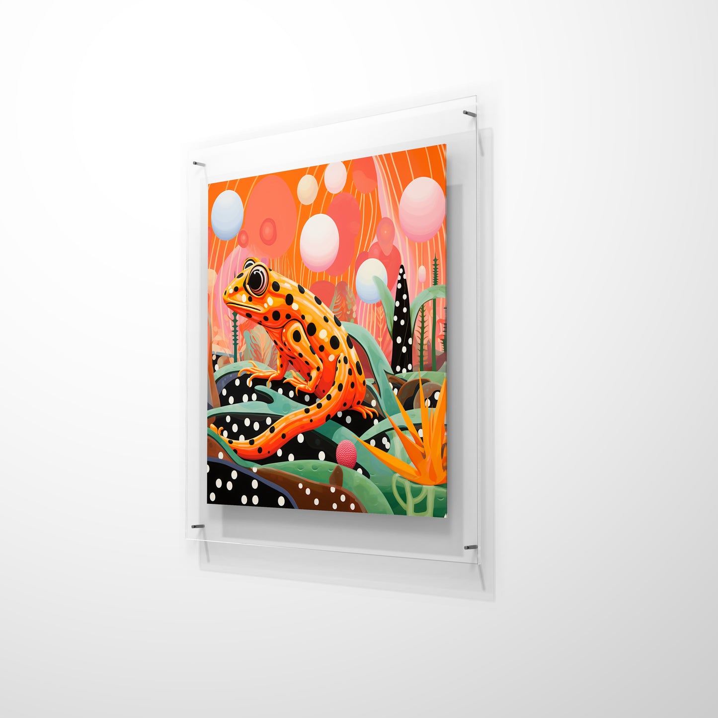 Chameleon Garden Wall Art