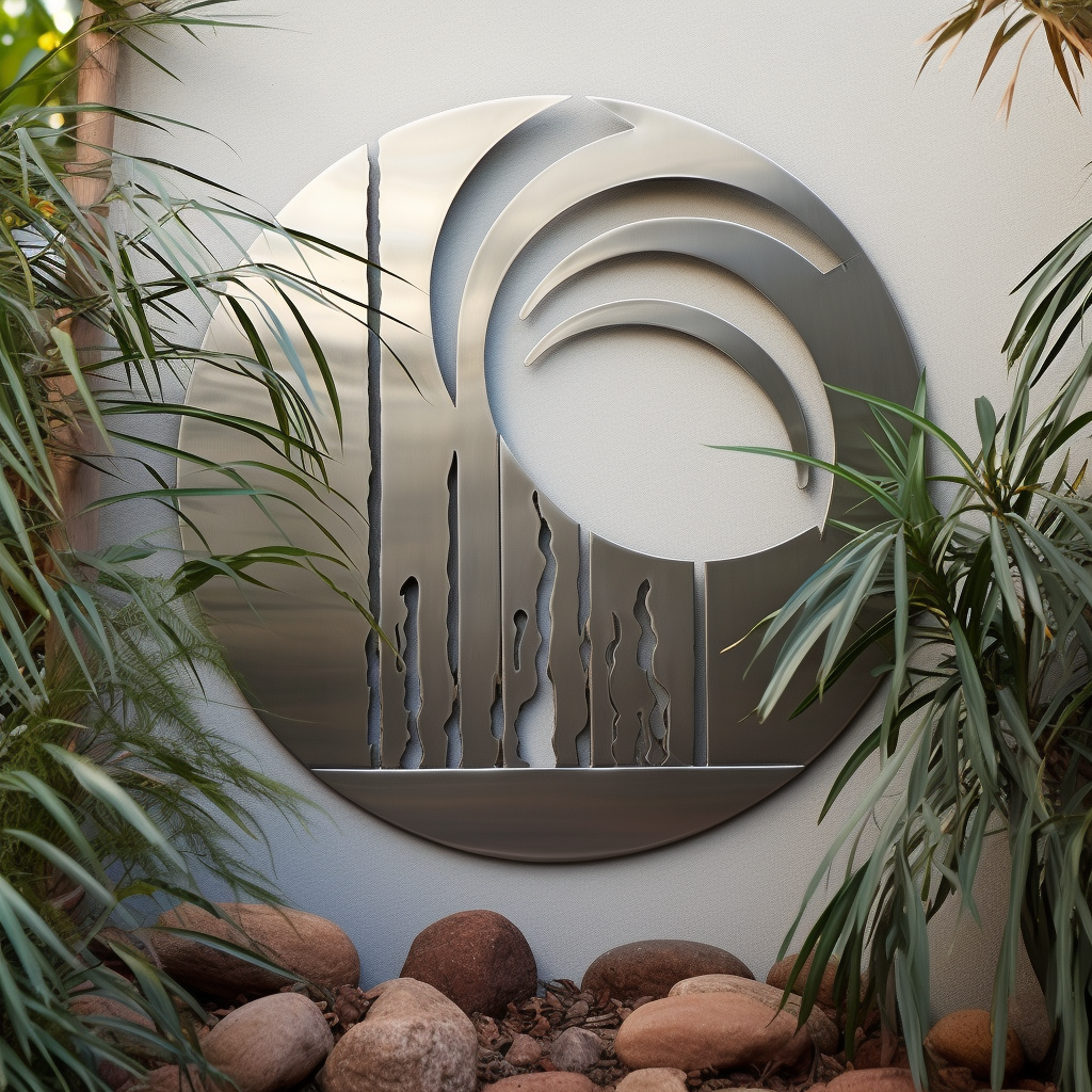 Bespoke Metal Garden Wall Art - Custom Designs for Your Garden