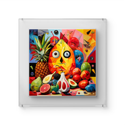 Suprised Fruits Garden Wall Art