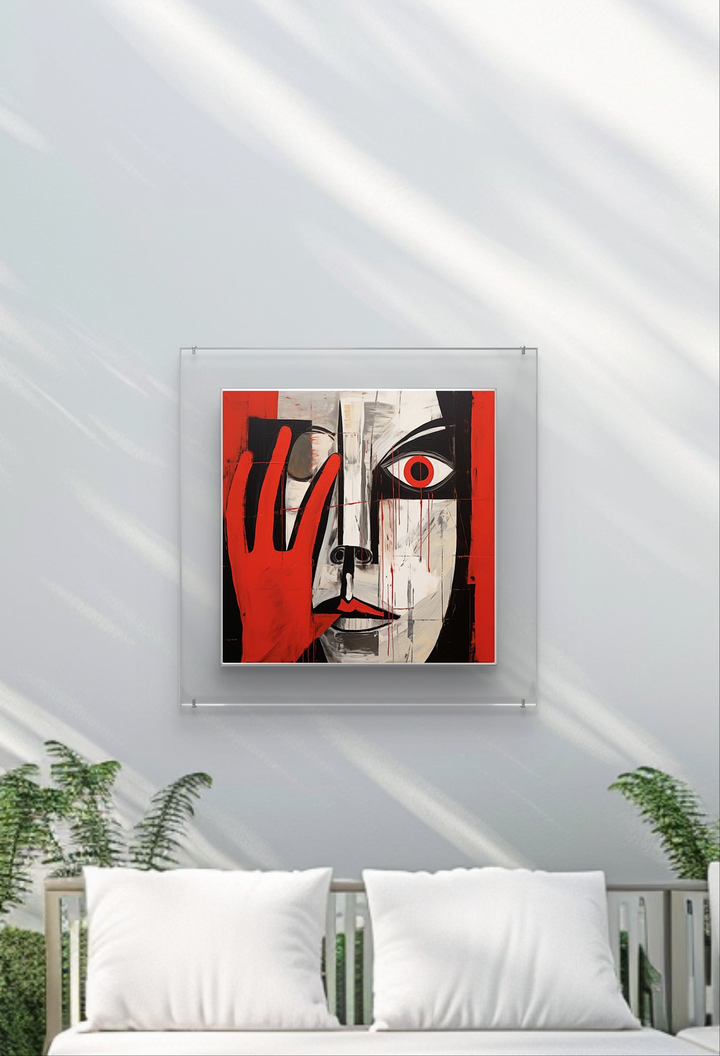 Cought Red Handed Garden Wall Art