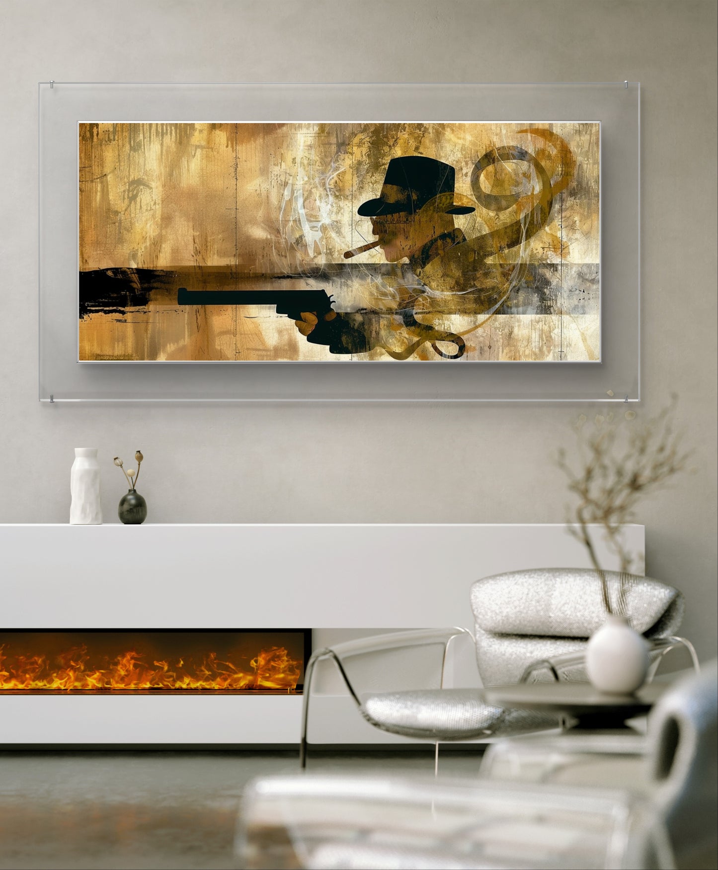 Al Capone Garden Wall Art Limited Edition