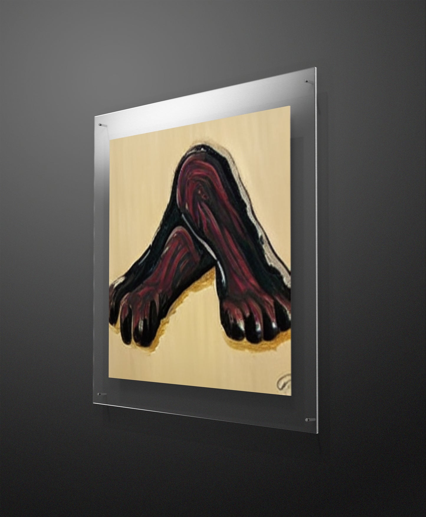 Featured Feet Garden Wall Art