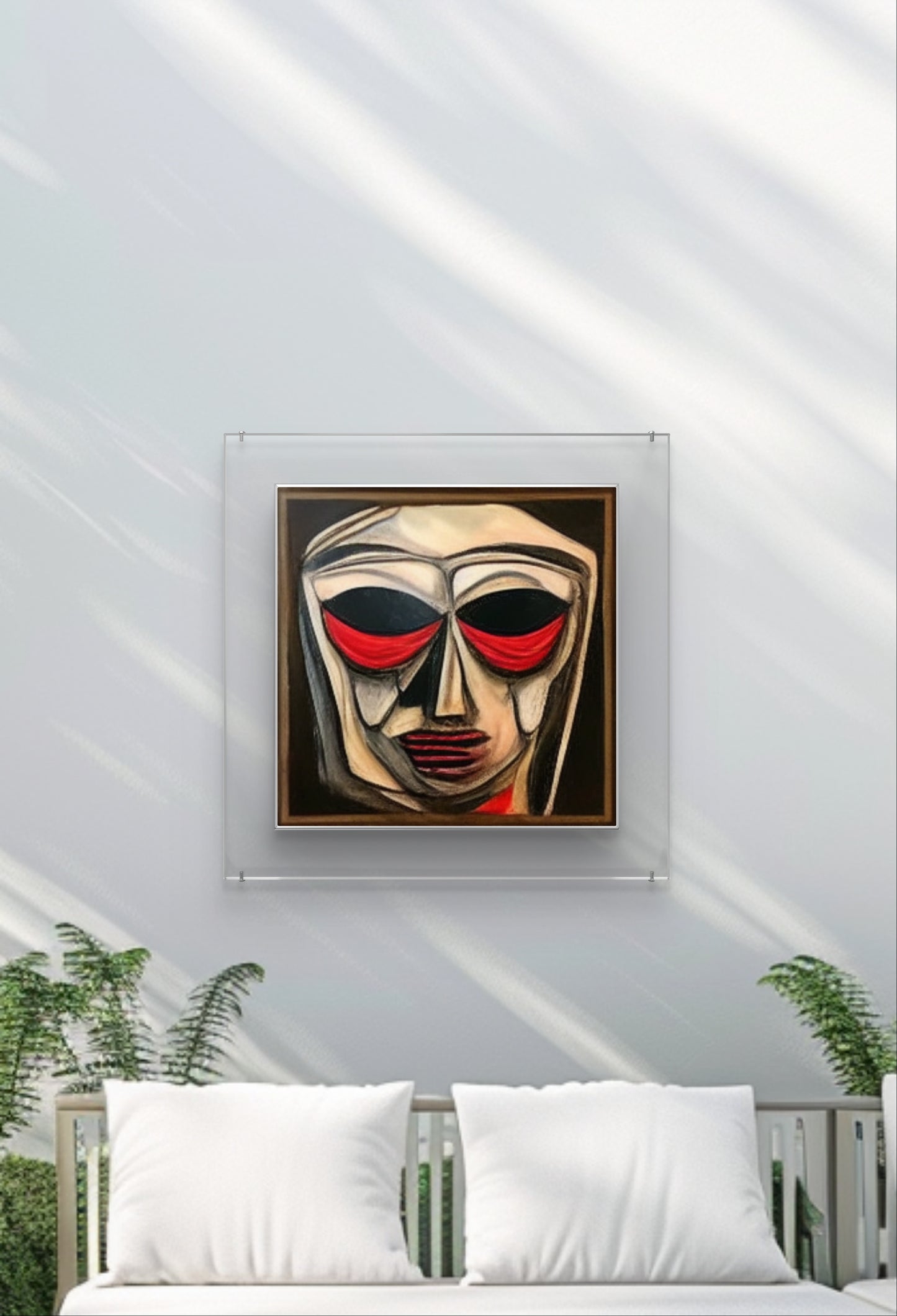 Beauty in The Eyes Garden Wall Art